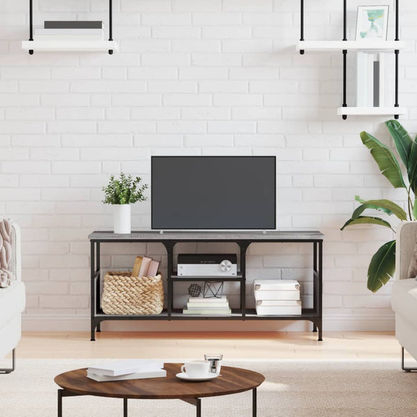 Tv-Taso 121X35X45 Cm Tekninen Puu Ja Rauta