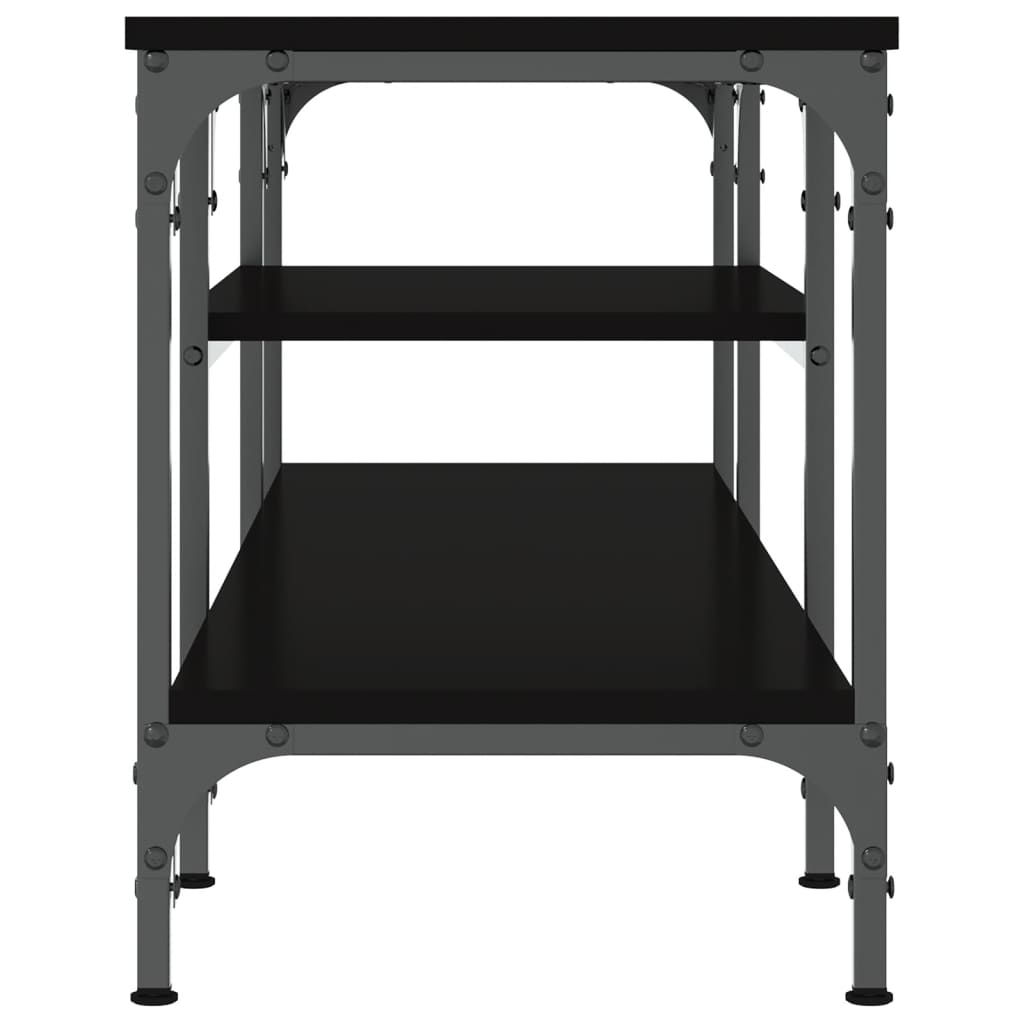 Tv-Taso 121X35X45 Cm Tekninen Puu Ja Rauta