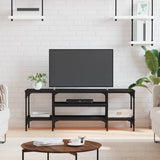 Tv-Taso 121X35X45 Cm Tekninen Puu Ja Rauta
