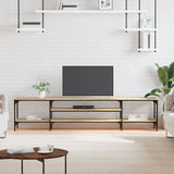 Tv-Taso 121X35X45 Cm Tekninen Puu Ja Rauta