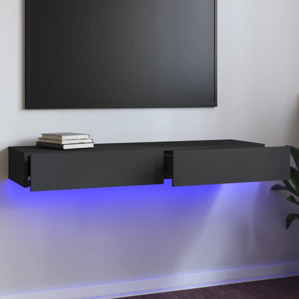 Tv-Kaappi Led-Valoilla 60X35X15,5 Cm