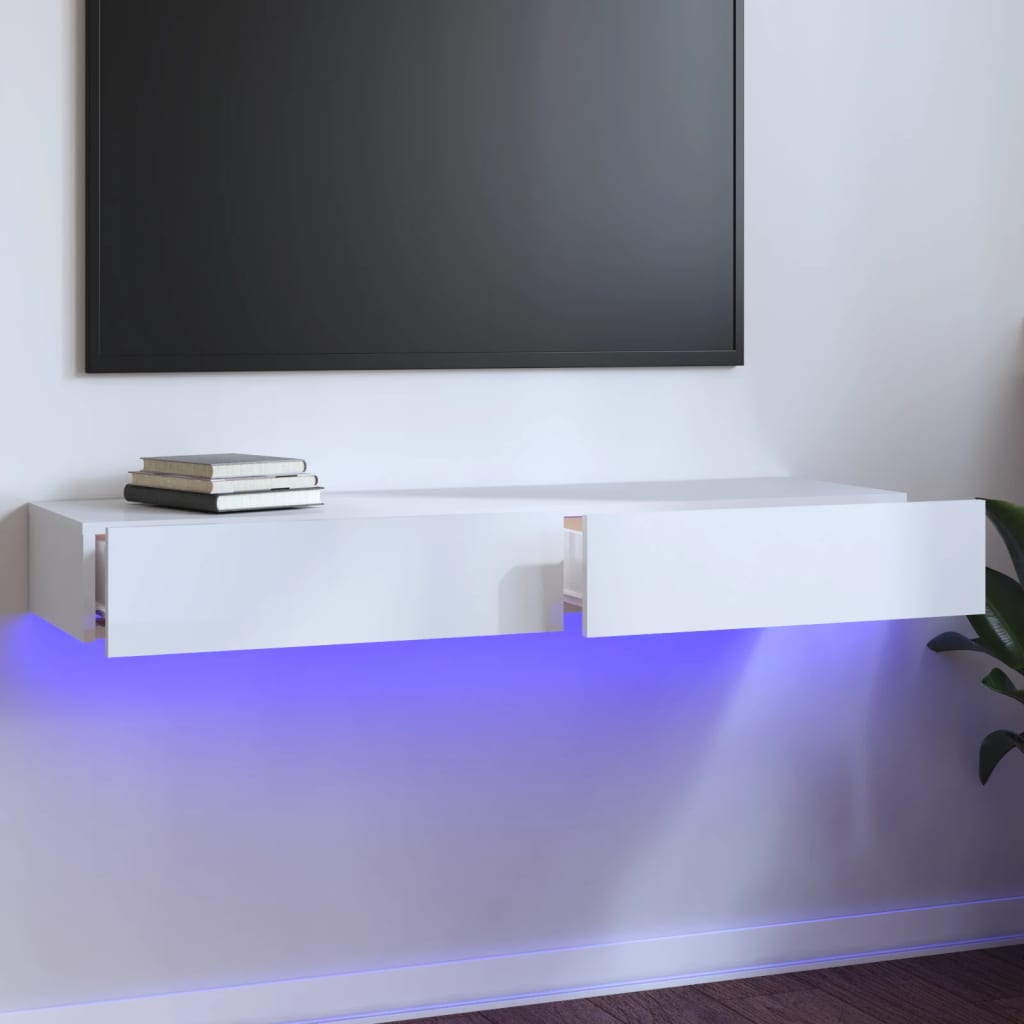 Tv-Kaappi Led-Valoilla 60X35X15,5 Cm