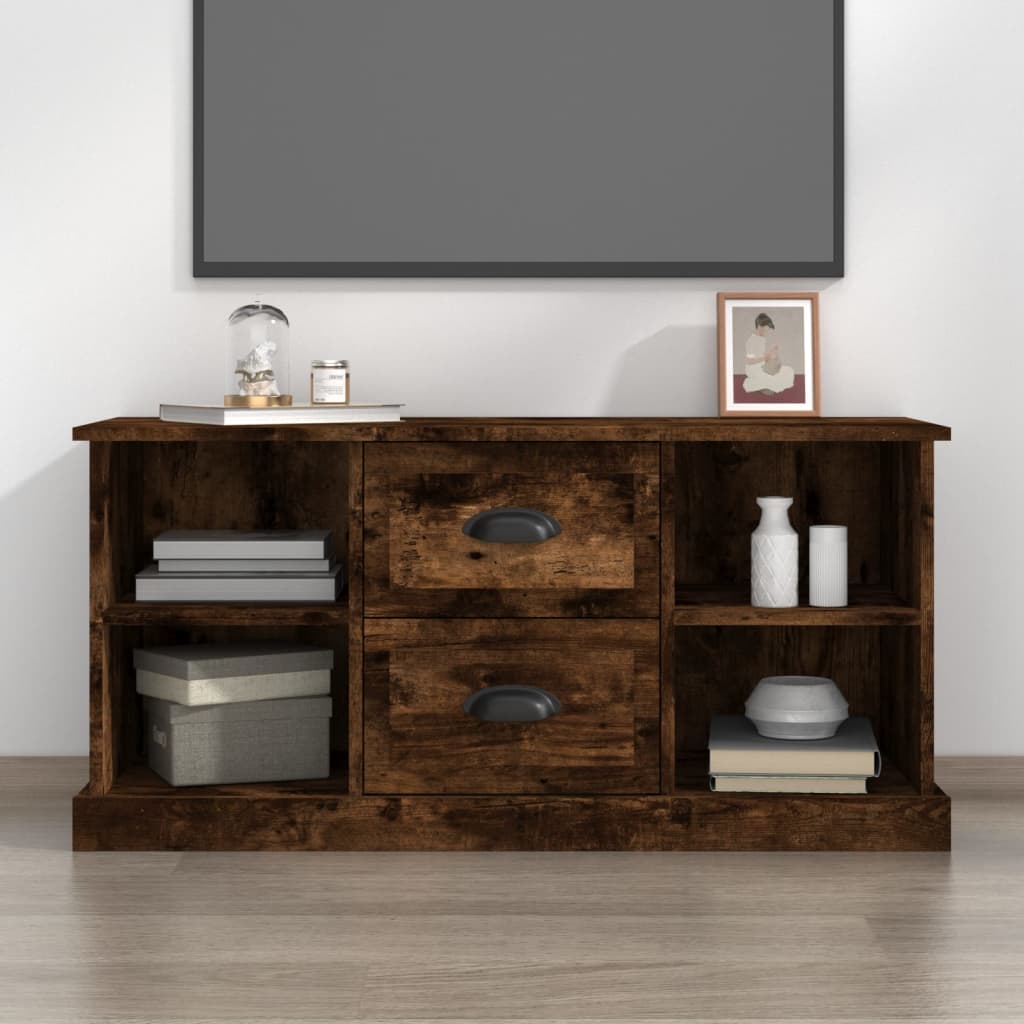 Tv-Taso Sonoma-Tammi 99,5X35,5X48 Cm Tekninen Puu
