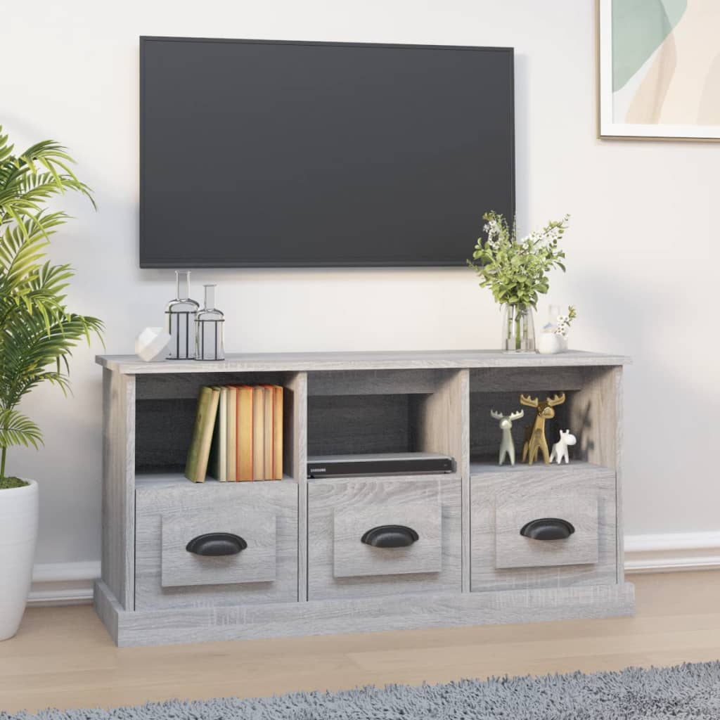 Tv-Taso 100X35X50 Cm Tekninen Puu