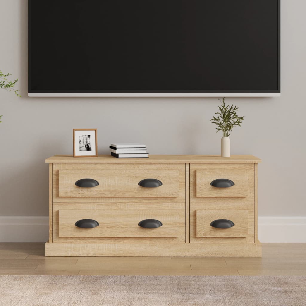 Tv-Taso 100X35,5X45 Cm Tekninen Puu
