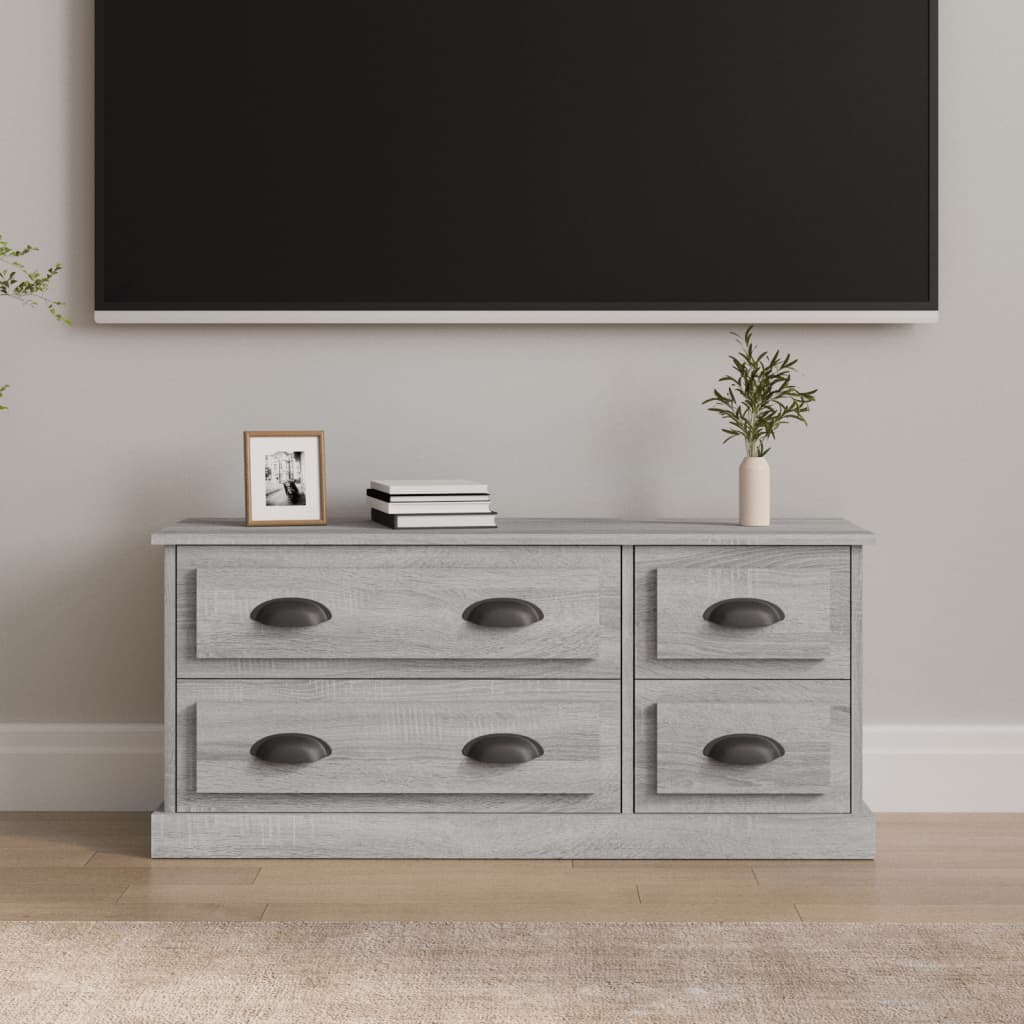 Tv-Taso 100X35,5X45 Cm Tekninen Puu