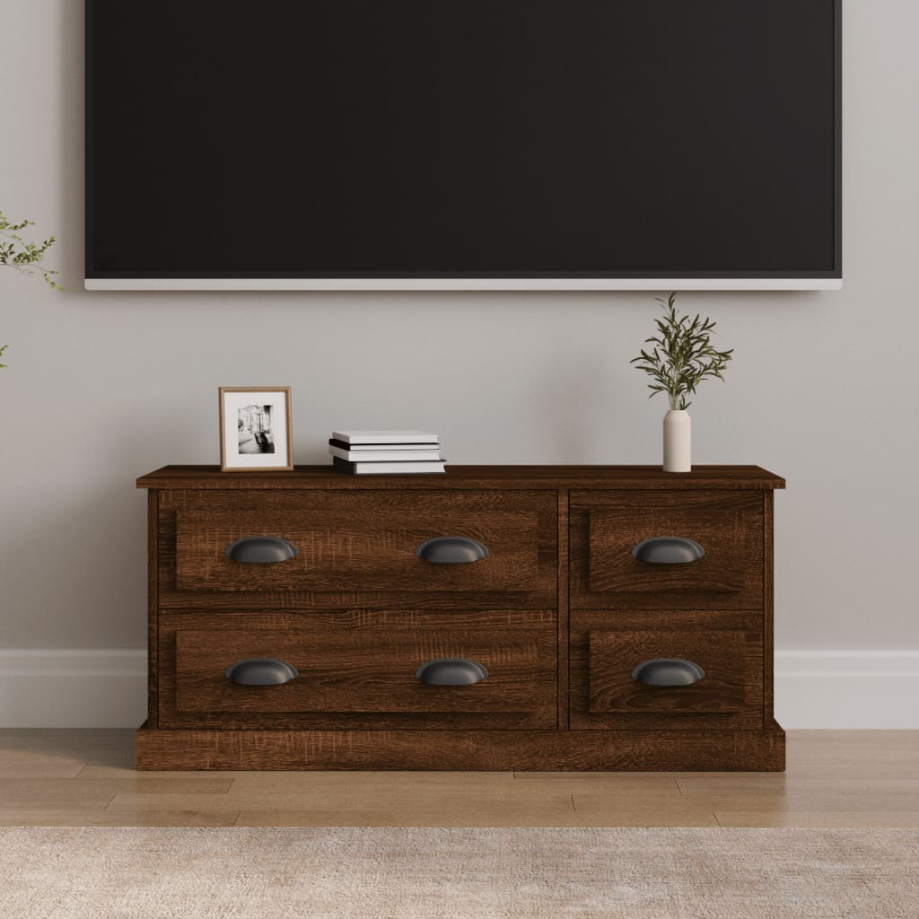 Tv-Taso 100X35,5X45 Cm Tekninen Puu