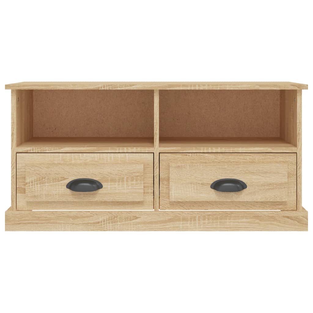 Tv-Taso Sonoma-Tammi 93X35,5X45 Cm Tekninen Puu