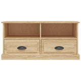 Tv-Taso Sonoma-Tammi 93X35,5X45 Cm Tekninen Puu