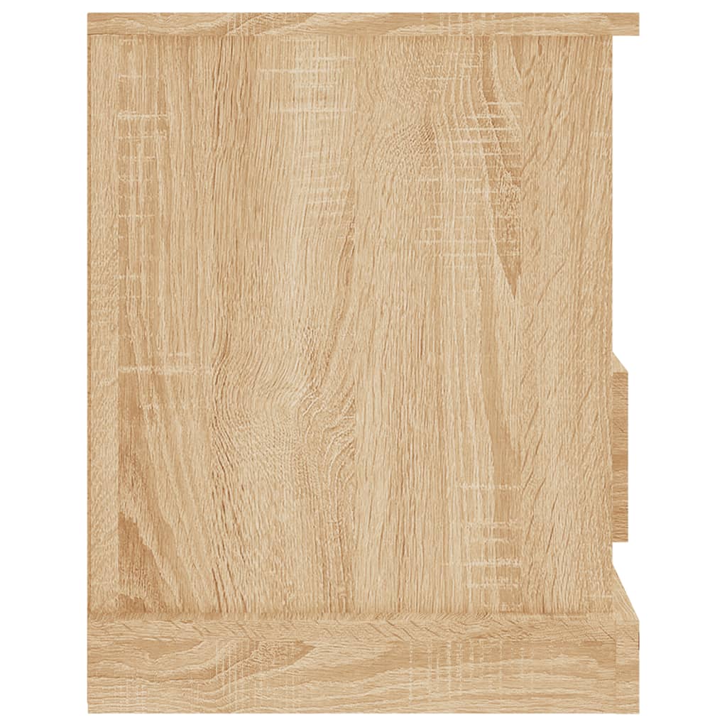 Tv-Taso Sonoma-Tammi 93X35,5X45 Cm Tekninen Puu