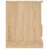 Tv-Taso Sonoma-Tammi 93X35,5X45 Cm Tekninen Puu