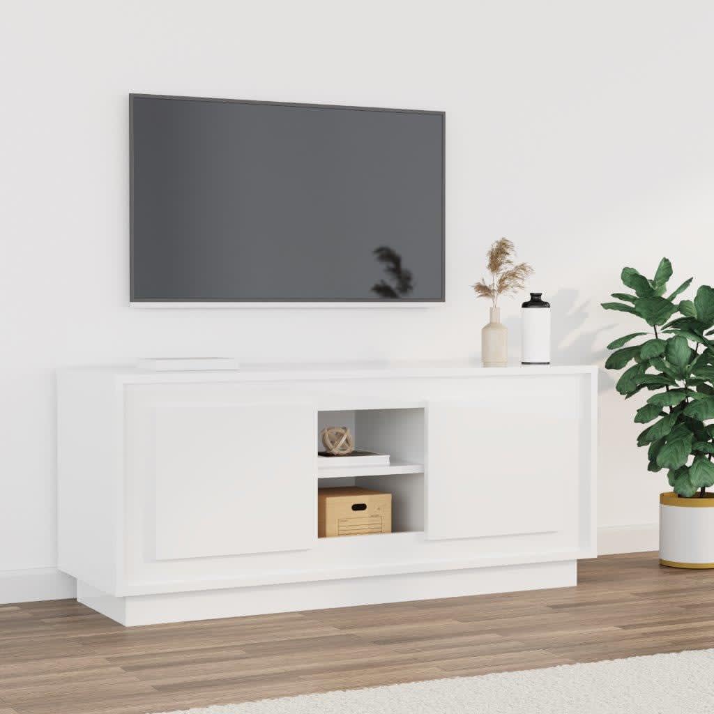 Tv-Taso Sonoma-Tammi 102X35X45 Cm Tekninen Puu