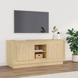 Tv-Taso Sonoma-Tammi 102X35X45 Cm Tekninen Puu