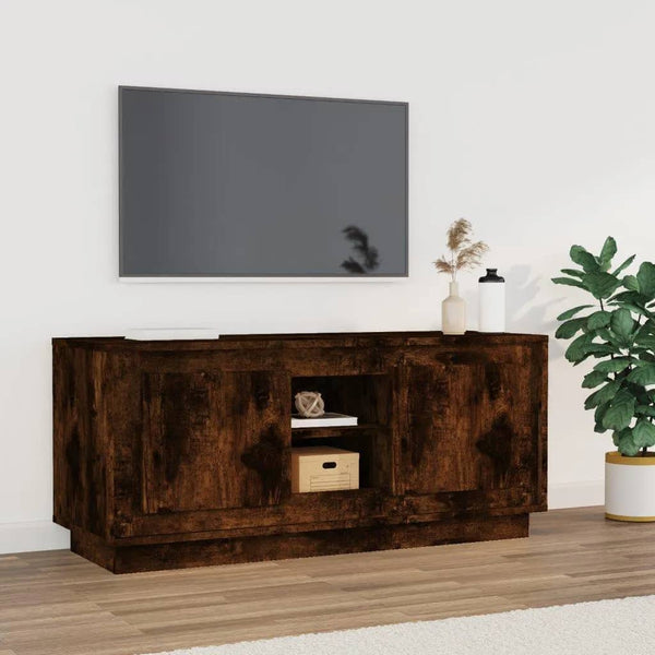 Tv-Taso Sonoma-Tammi 102X35X45 Cm Tekninen Puu