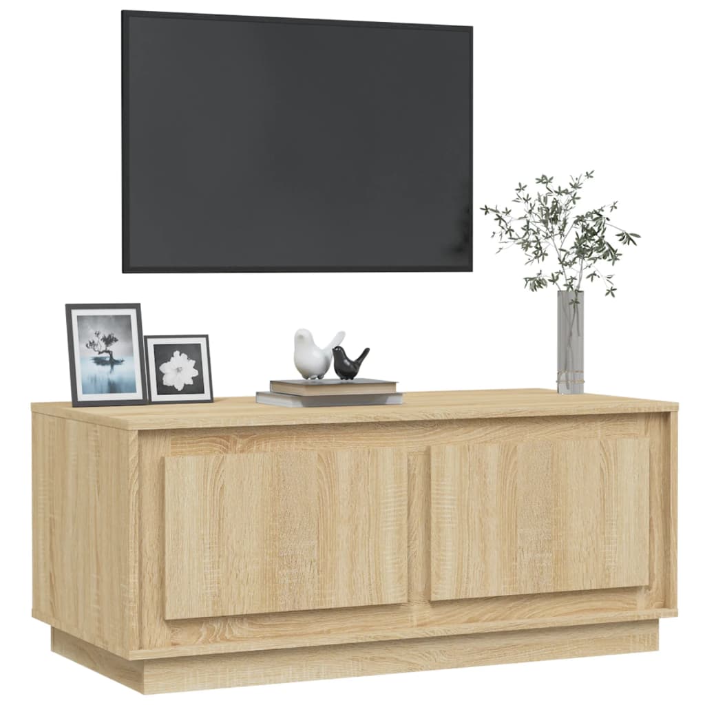 Sohvapöytä Sonoma-Tammi 102X50X44 Cm Tekninen Puu