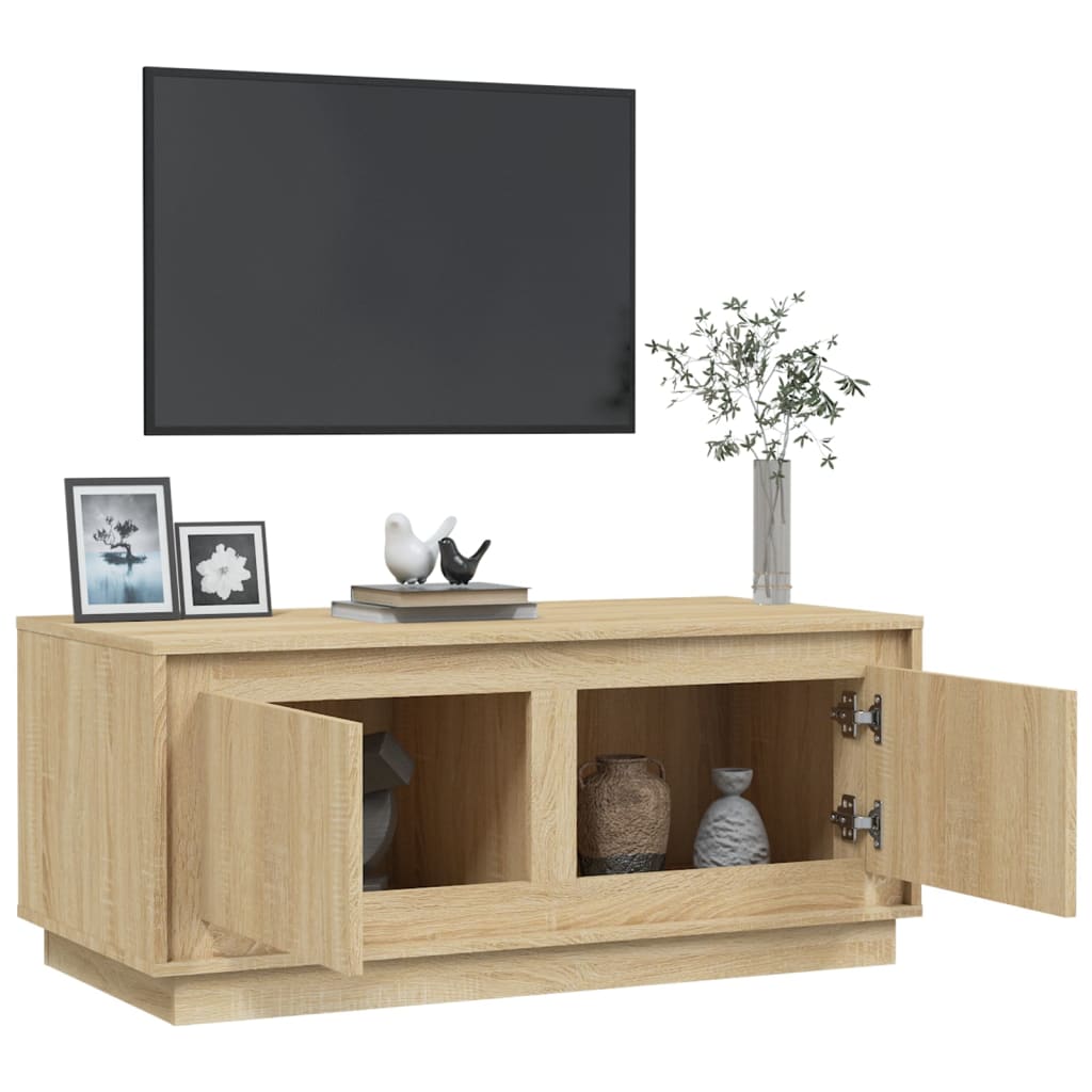 Sohvapöytä Sonoma-Tammi 102X50X44 Cm Tekninen Puu