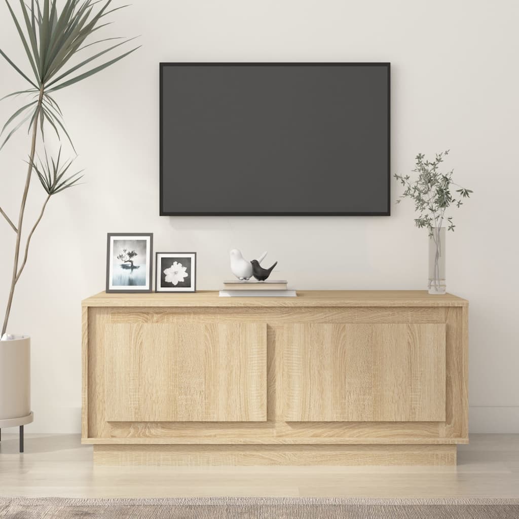 Sohvapöytä Sonoma-Tammi 102X50X44 Cm Tekninen Puu