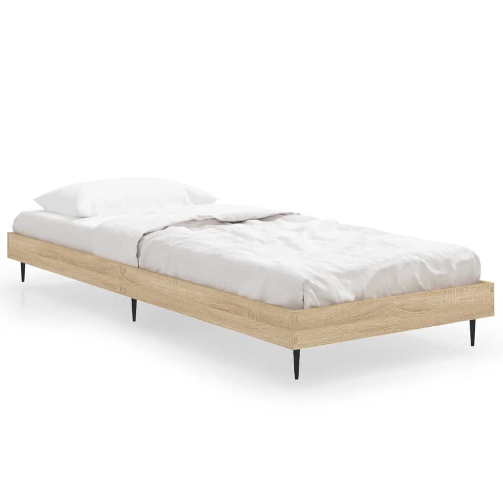 Sängynrunko Ilman Patjaa Sonoma-Tammi Tekninen Puu
