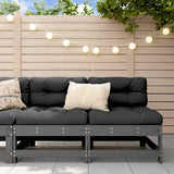 3-Osainen Puutarhasohvasarja Täysi Mänty