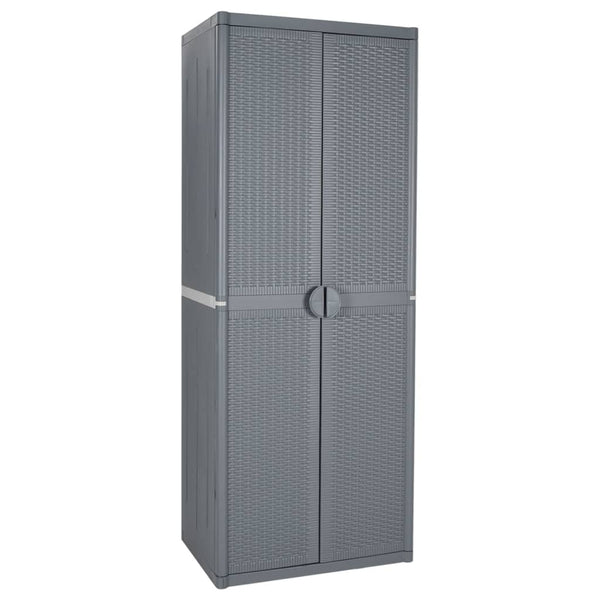 Puutarhan Varastokaappi 65X45X88 Cm Pp Rottinki
