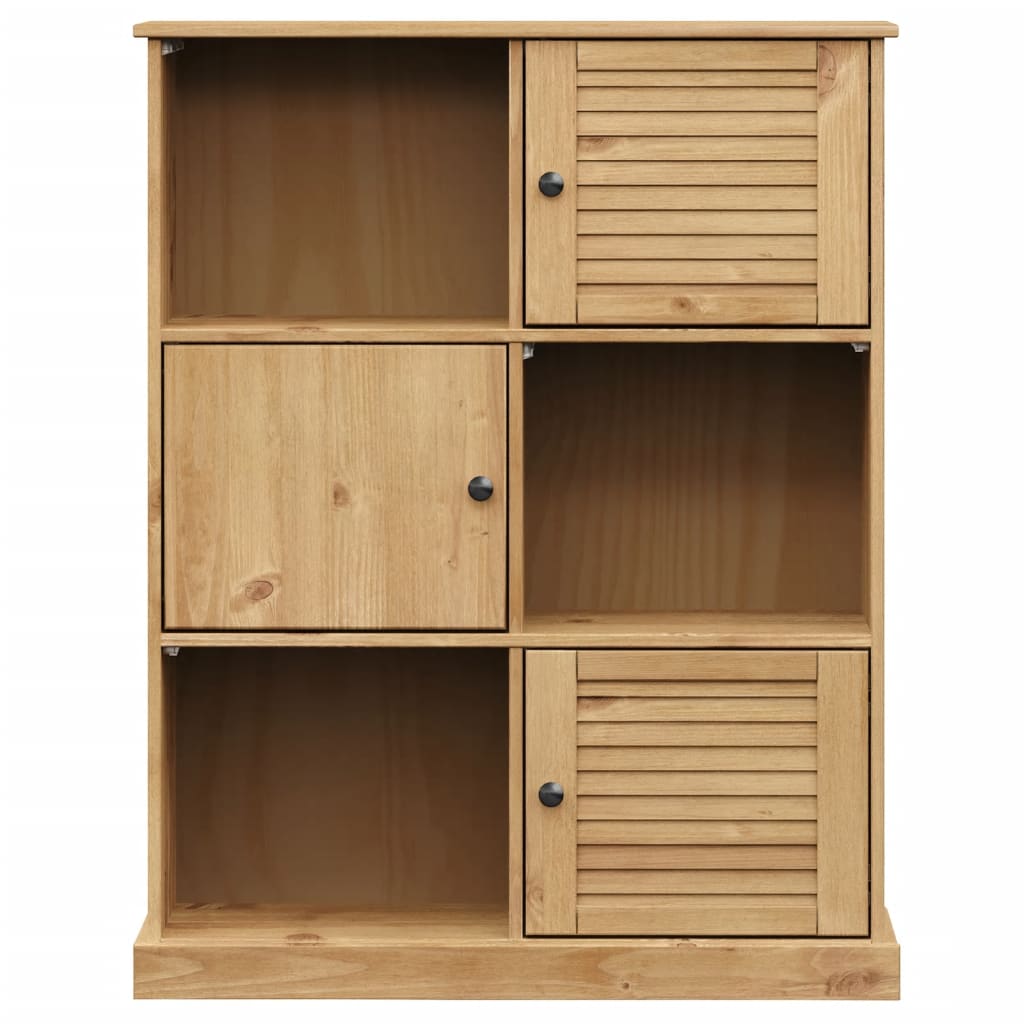 Kirjahylly Vigo 90X35X114,5 Cm Täysi Mänty