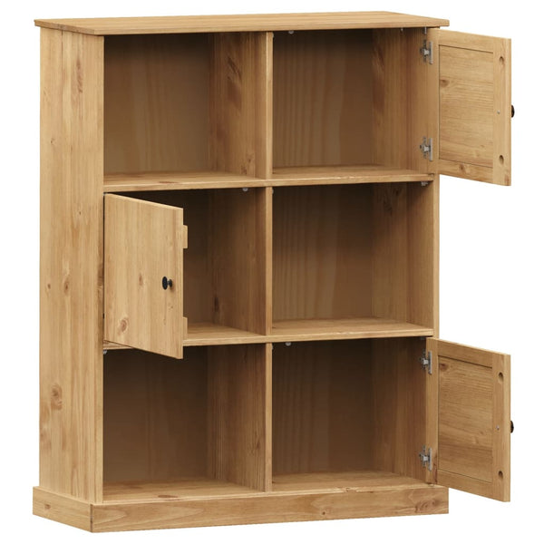 Kirjahylly Vigo 90X35X114,5 Cm Täysi Mänty