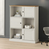Kirjahylly Vigo 90X35X114,5 Cm Täysi Mänty