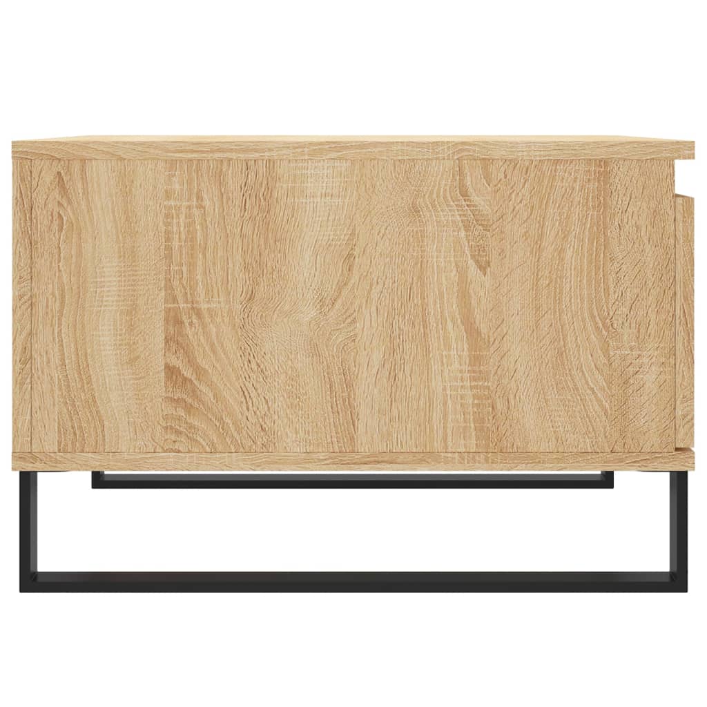 Sohvapöytä Sonoma-Tammi 55X55X36,5 Cm Tekninen Puu