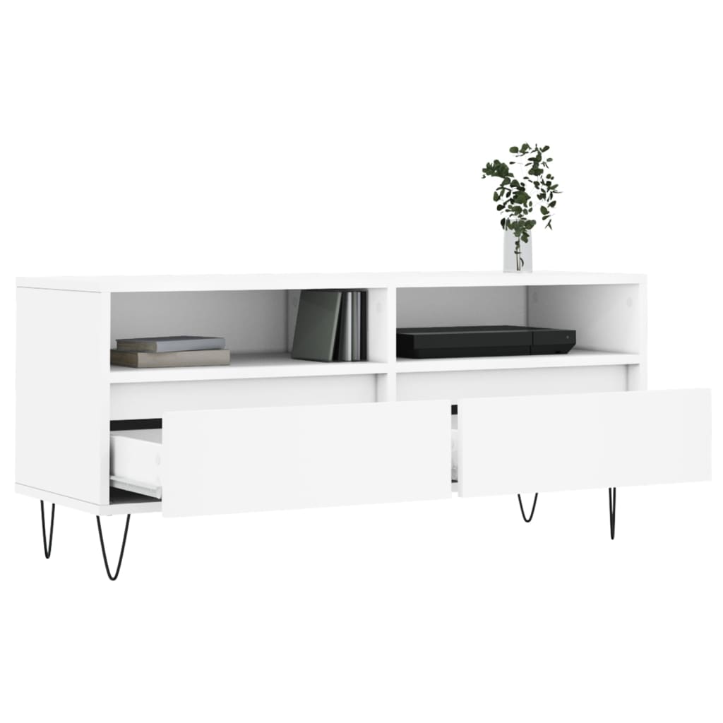 Tv-Taso 100X34,5X44,5 Cm Tekninen Puu