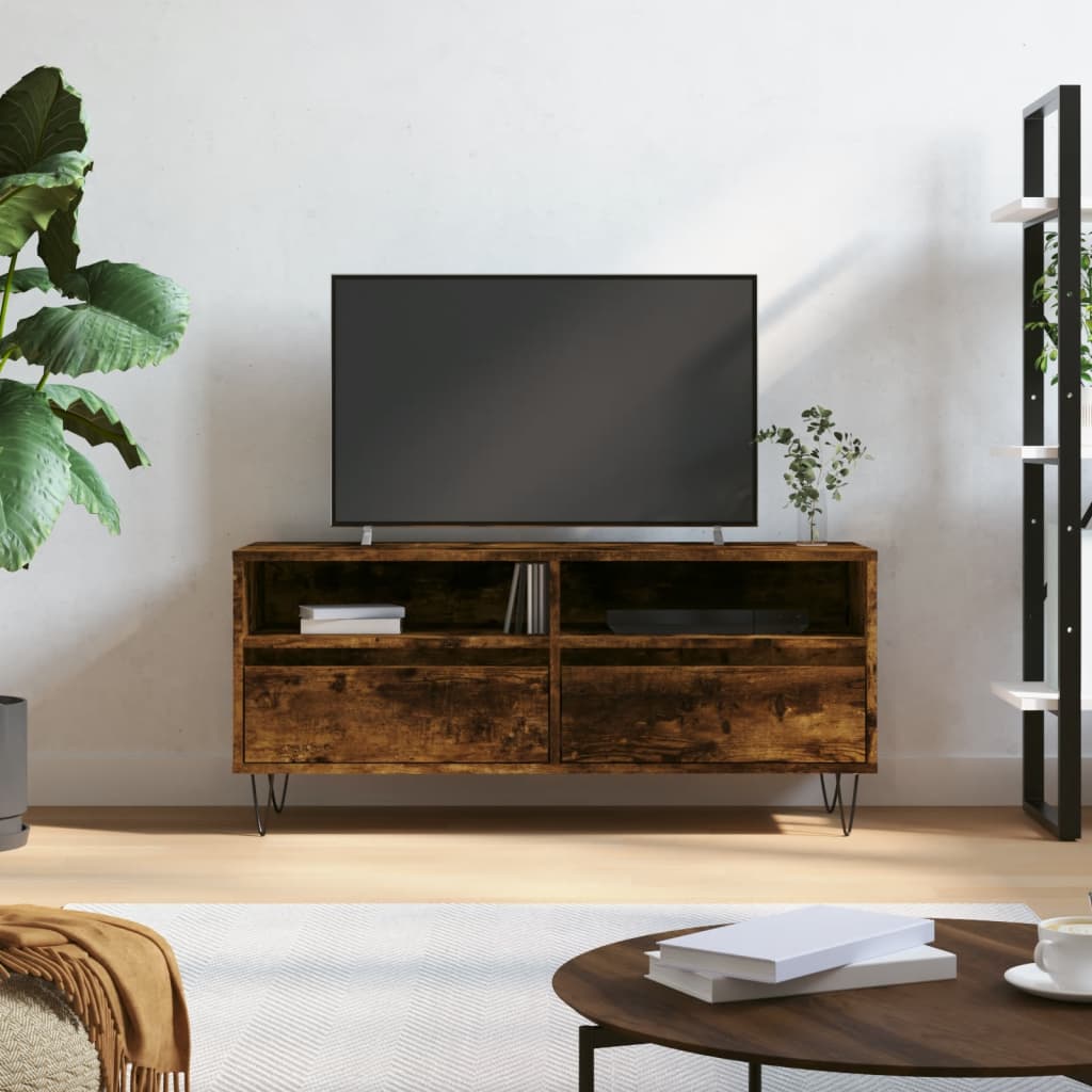 Tv-Taso 100X34,5X44,5 Cm Tekninen Puu