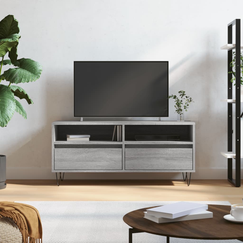 Tv-Taso 100X34,5X44,5 Cm Tekninen Puu