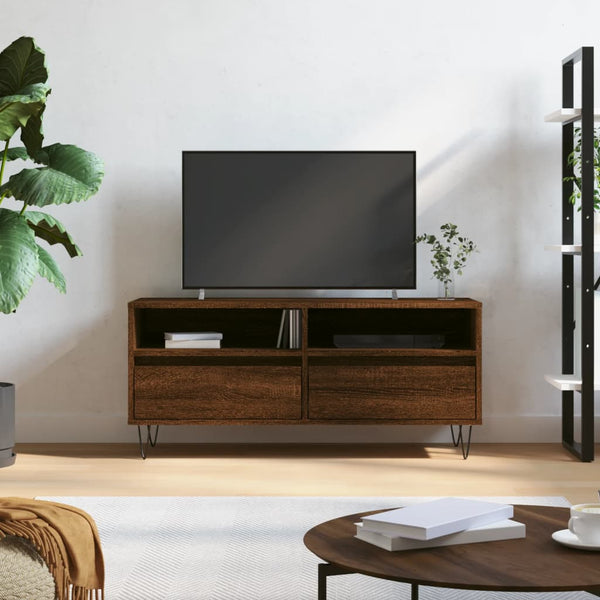 Tv-Taso 100X34,5X44,5 Cm Tekninen Puu