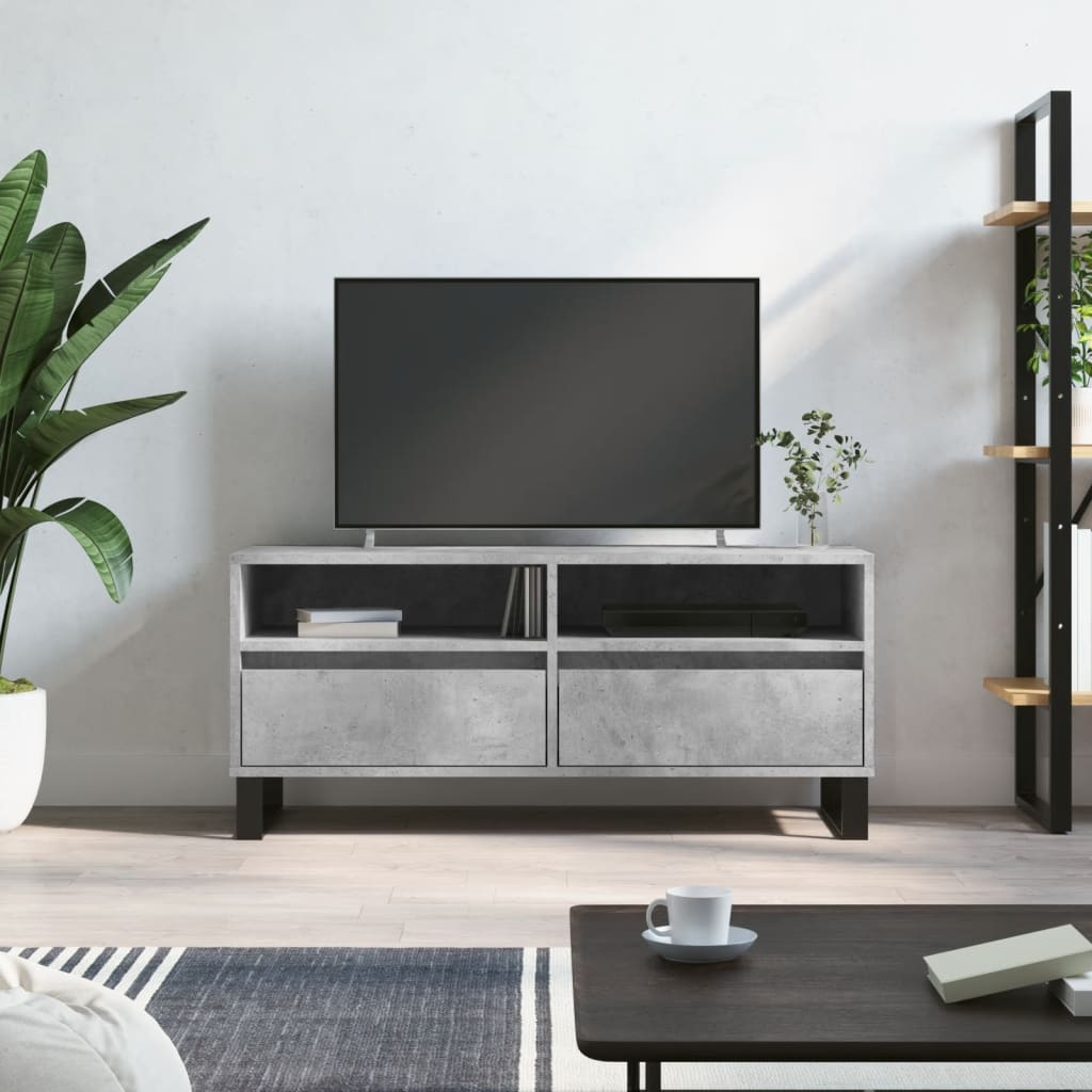 Tv-Taso 100X34,5X44,5 Cm Tekninen Puu
