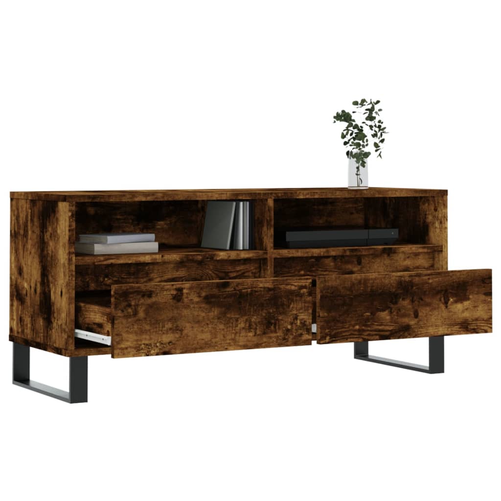 Tv-Taso 100X34,5X44,5 Cm Tekninen Puu