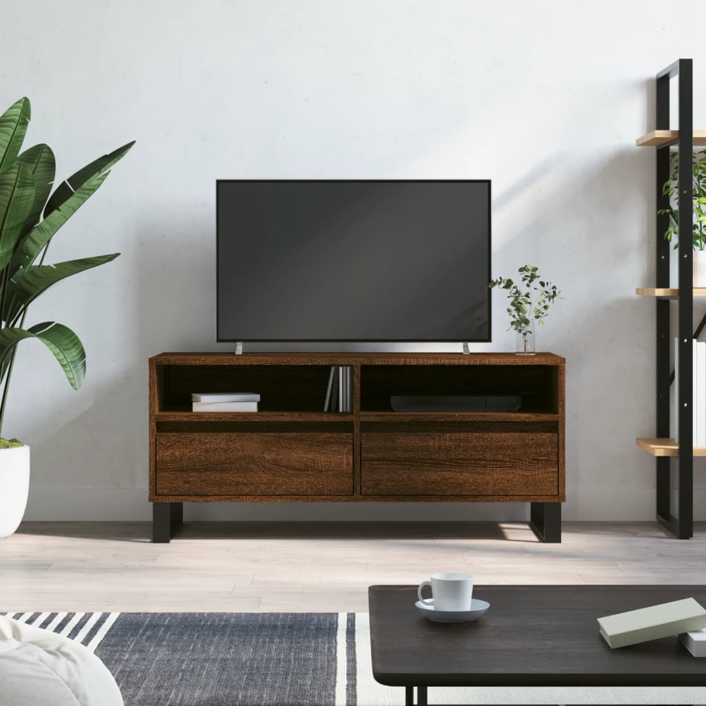 Tv-Taso 100X34,5X44,5 Cm Tekninen Puu