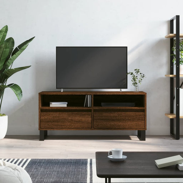 Tv-Taso 100X34,5X44,5 Cm Tekninen Puu