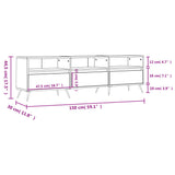 Tv-Taso 150X30X44,5 Cm Tekninen Puu