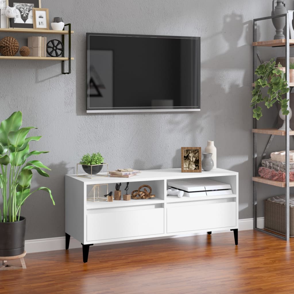 Tv-Taso 100X34,5X44,5 Cm Tekninen Puu