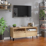 Tv-Taso 100X34,5X44,5 Cm Tekninen Puu
