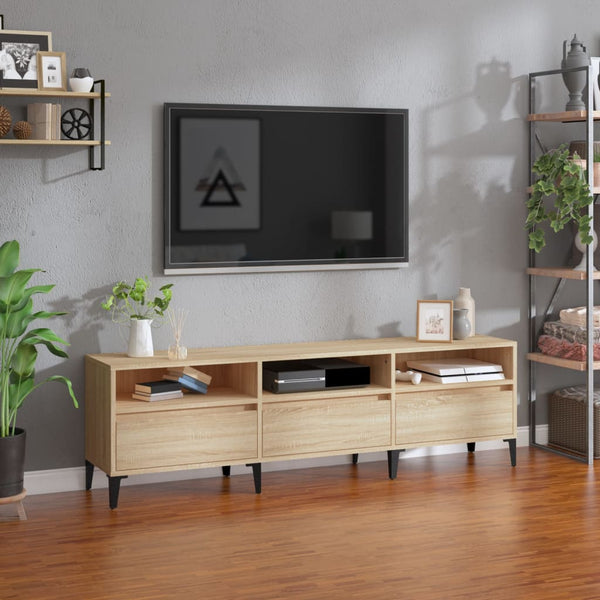 Tv-Taso 100X34,5X44,5 Cm Tekninen Puu