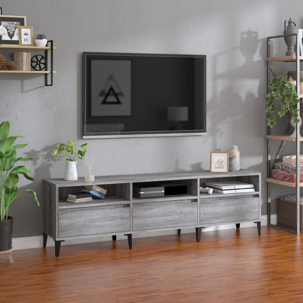 Tv-Taso 100X34,5X44,5 Cm Tekninen Puu