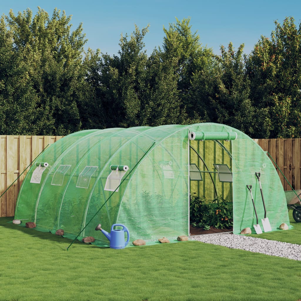 Kasvihuone Teräsrungolla 16 M²
