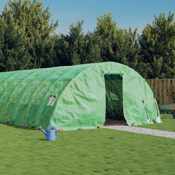 Kasvihuone Teräsrungolla 90 M² 18X5X2,3 M