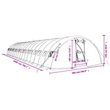 Kasvihuone Teräsrungolla 90 M² 18X5X2,3 M