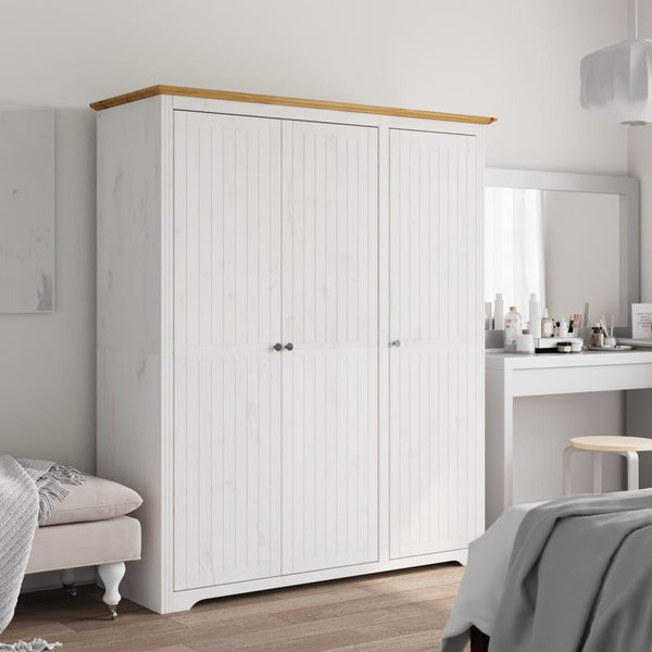 Vaatekaappi Bodo 146X53,5X173 Cm Täysi Mänty