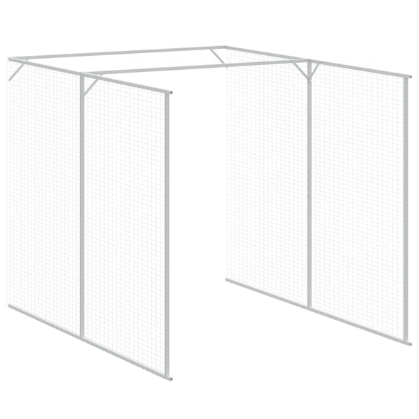 Koirankoppi/Ulkotila Antras. Galvanoitu Teräs