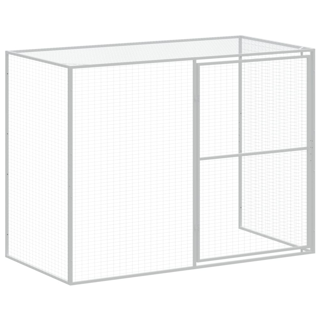 Koirankoppi/Ulkotila Antras. Galvanoitu Teräs