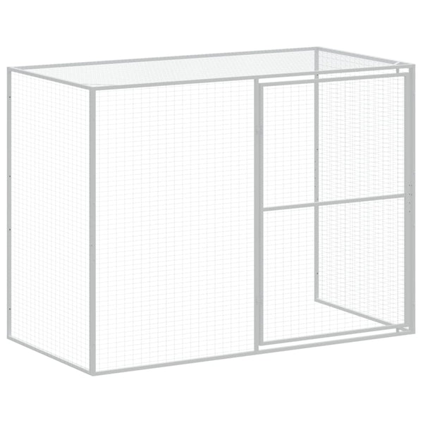 Koirankoppi/Ulkotila Antras. Galvanoitu Teräs