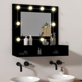 Peilikaappi Led-Valoilla 60X31,5X62 Cm