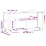 Tv-Taso 102X34,5X43 Cm Tekninen Puu